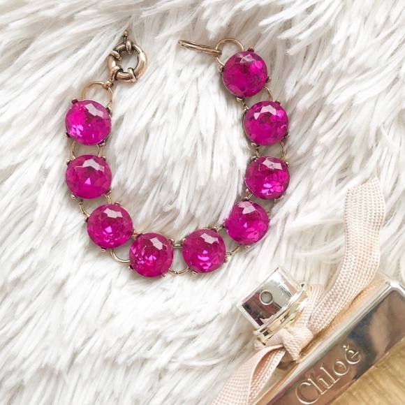Magenta link bracelet NWT - Picture 2 of 7